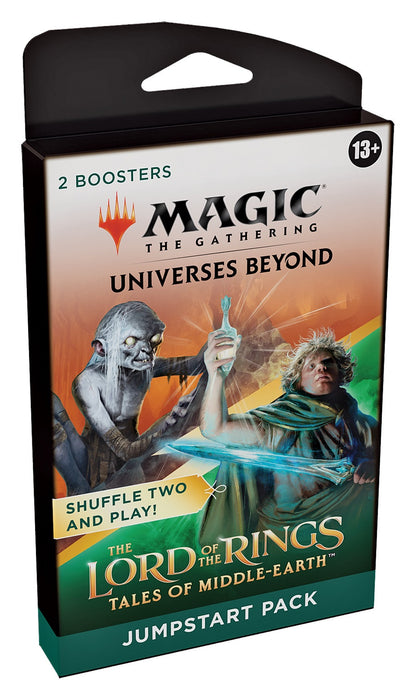 Magic the Gathering The Lord of the Rings Tales of Middle Earth Jumpstart Boosters Multipack (2 Boosters Per Pack)