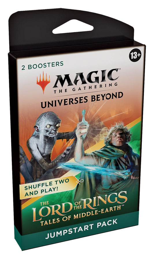 Magic the Gathering The Lord of the Rings Tales of Middle Earth Jumpstart Boosters Multipack (2 Boosters Per Pack)
