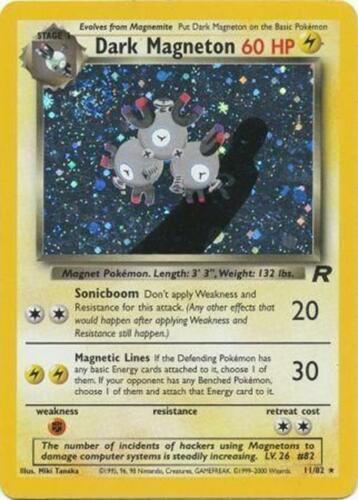 Dark Magneton #11 Pokemon Team Rocket
