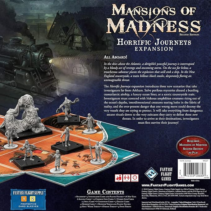 Mansions of Madness - Second Edition Horrific Journeys Expansion