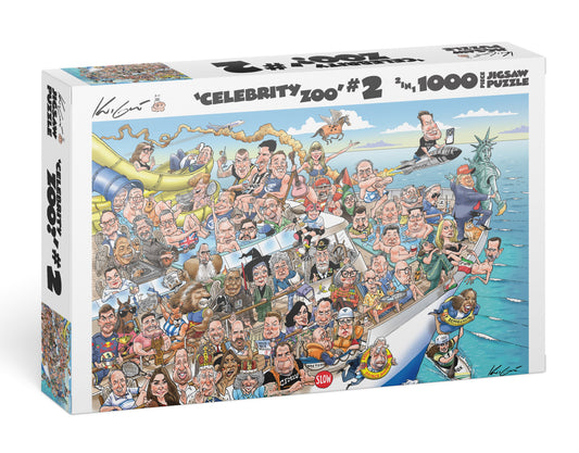 Mark Knight Celebrity Zoo #2 Puzzle 1,000 pieces