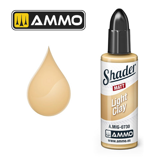 Ammo by MIG - Matt Shader - Light Clay 10ml