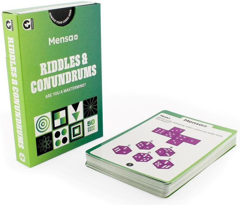 Mensa - Riddles And Conundrums | Ozzie Collectables