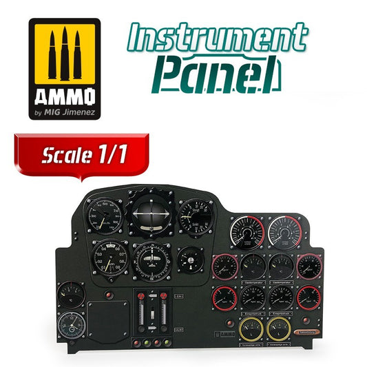 Ammo by MIG - Instrument Panel - Messerschmitt Me 262 A1 – Instrument Panel 1/1 Scale