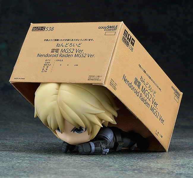Metal Gear Solid 2 Sons of Liberty Nendoroid Raiden MGS2 Version