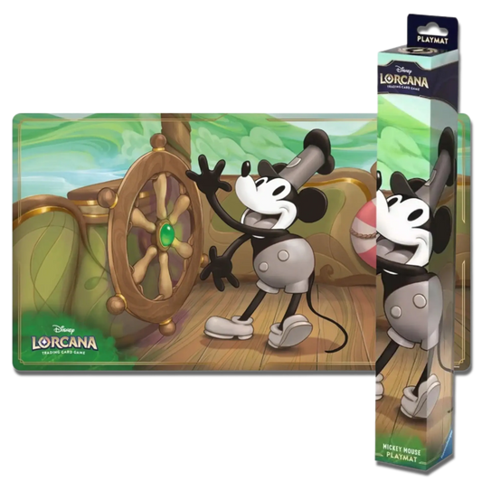 Disney Lorcana TCG - S1 The First Chapter Playmat - Steamboat Mickey