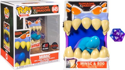 Dungeons & Dragons - Mimic US Exclusive 6" Pop! Vinyl & Dice #845