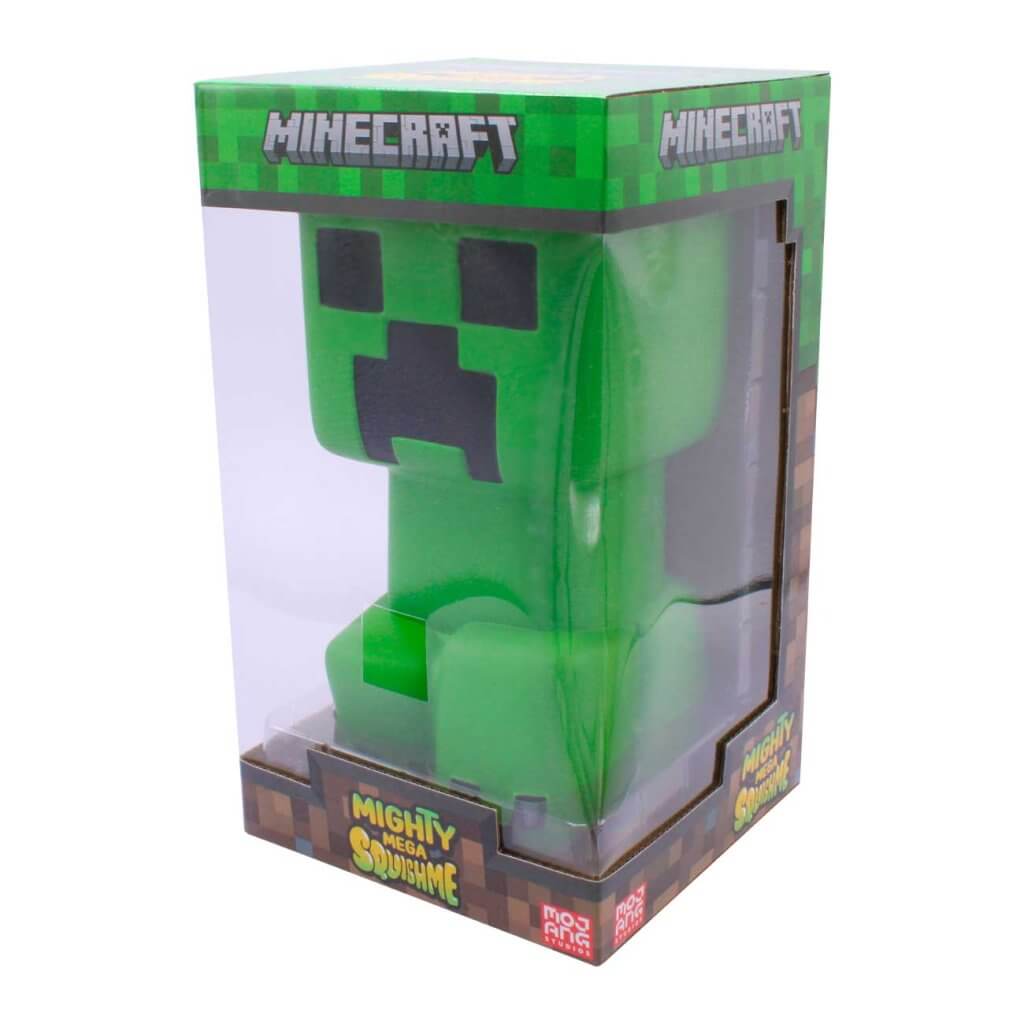 MINECRAFT 10" Creeper Mighty Mega Squishmee