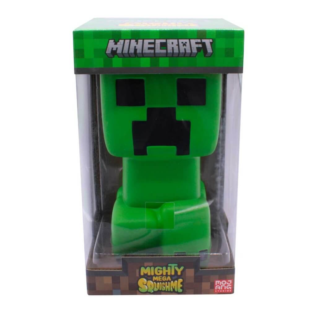 MINECRAFT 10" Creeper Mighty Mega Squishmee