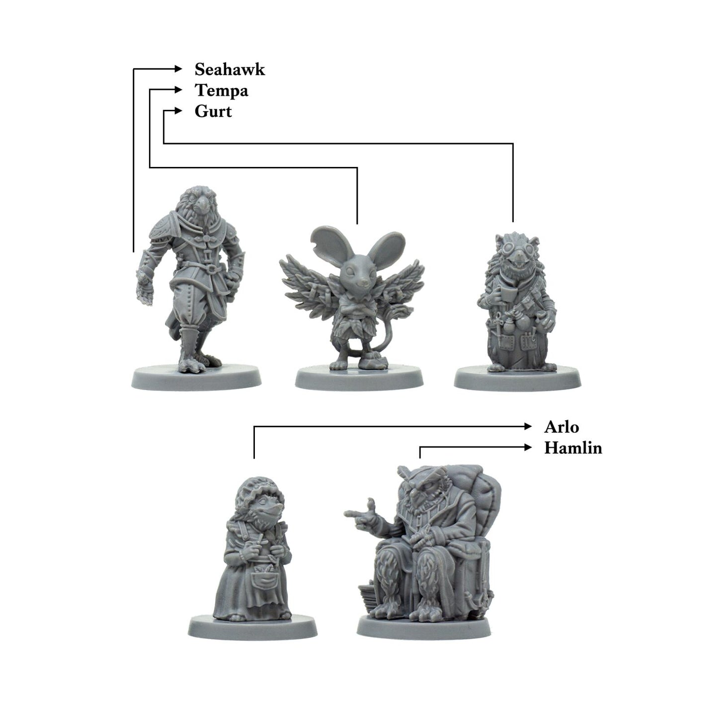 Humblewood Tales: Tales of the Wood - Miniatures (Plastic Minis)