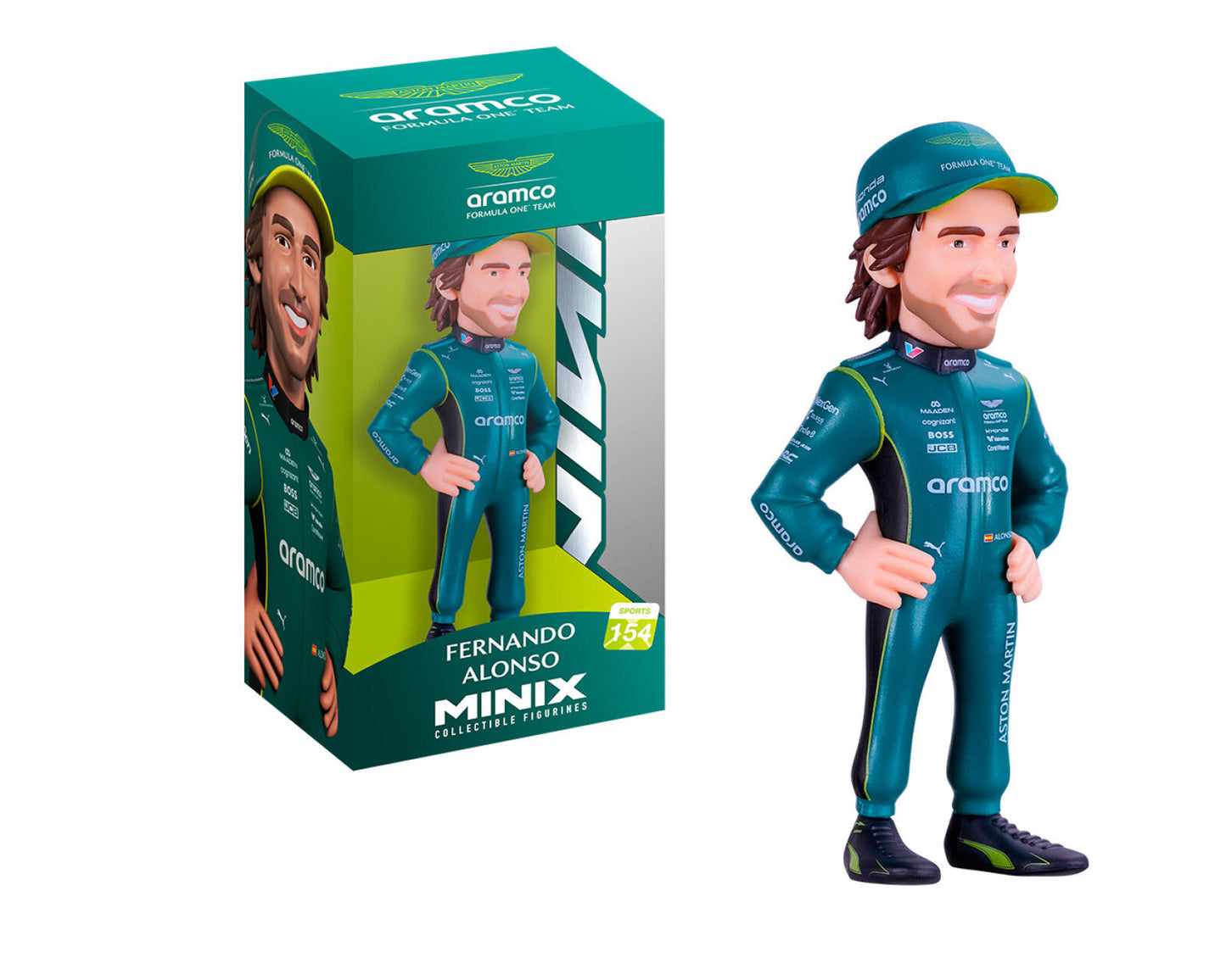 MINIX F1 Aston Martin Fernando Alonso 154