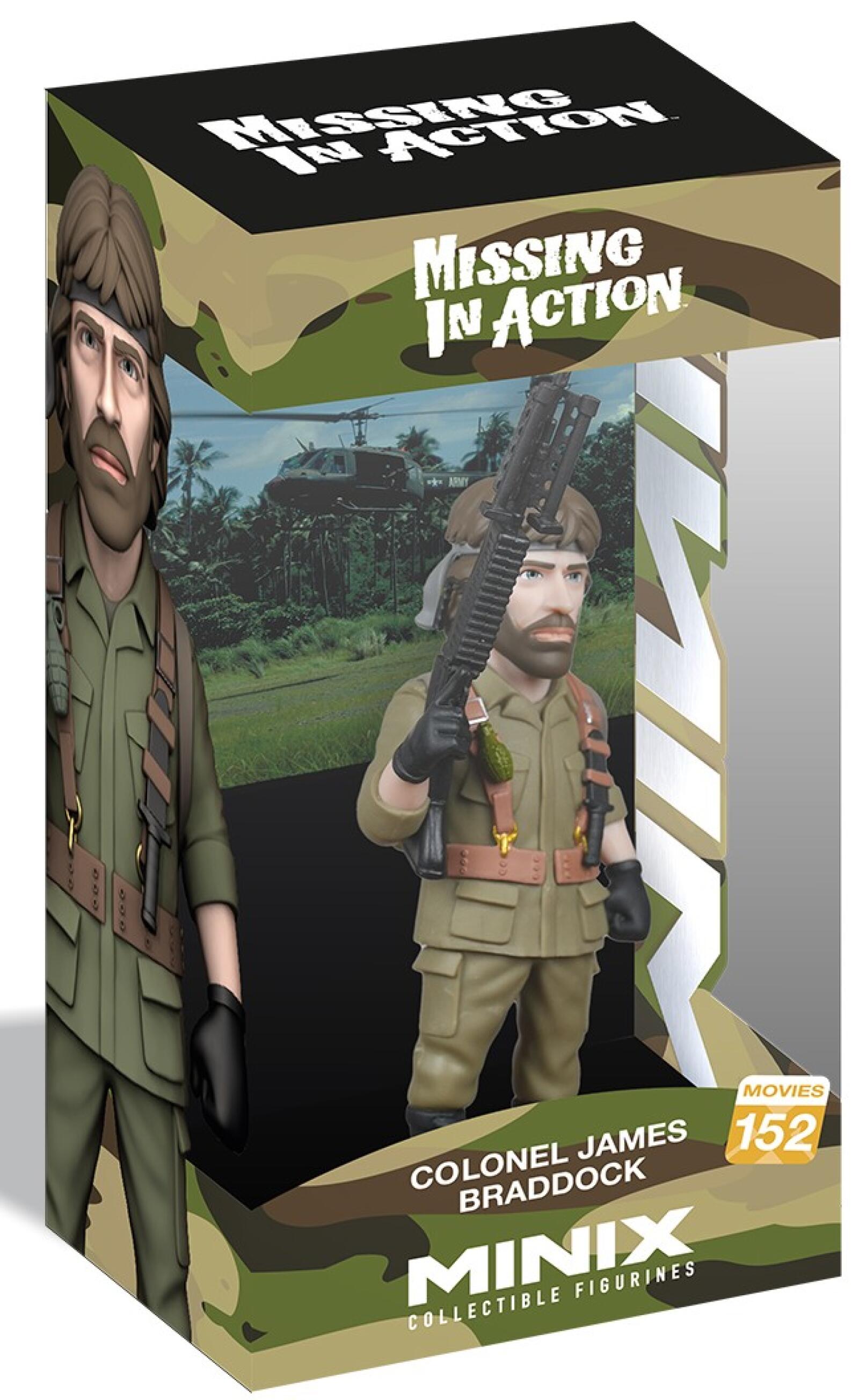 MINIX Missing in Action Chuck Norris 152 | Ozzie Collectables