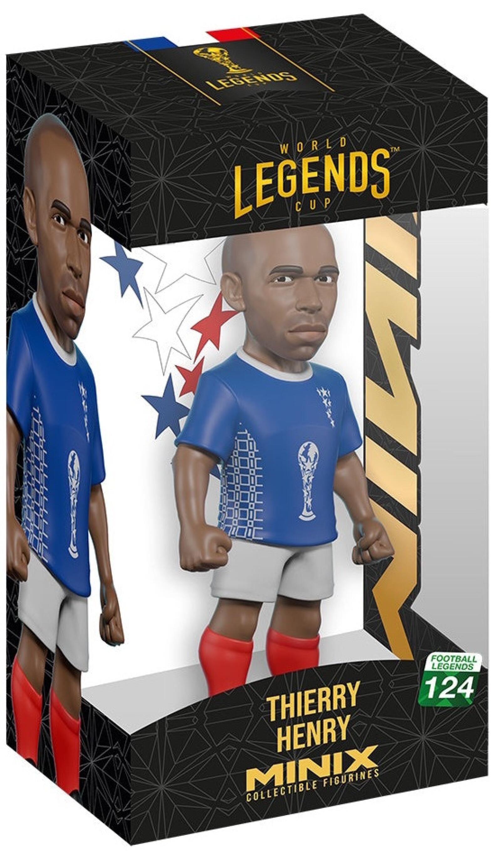 サラー　MINIX MINIX World Cup Legends France Thierry Henry 124 | Ozzie Collectables