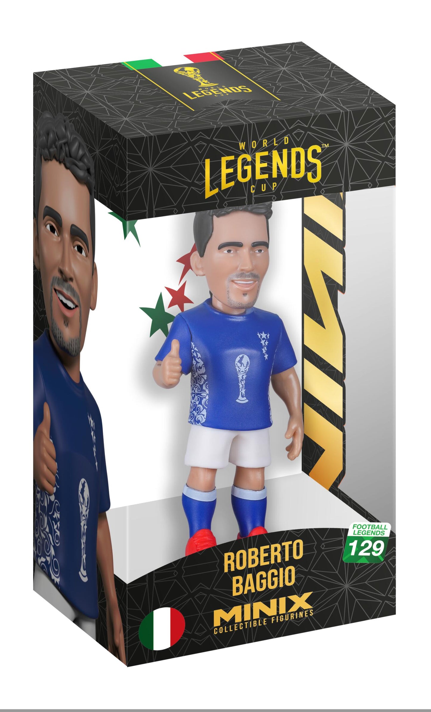 MINIX World Cup Legends Italy Roberto Baggio 129
