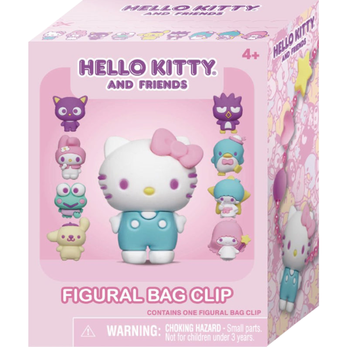 Hello Kitty - Figural Bag Clips Kawaii Tokyo Series (Single Unit)