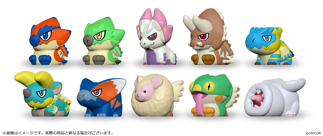 Monster Hunter Capcom Figure Builder Finger Puppet Monster Hunter Volume 1 (10 in the Assortment)
