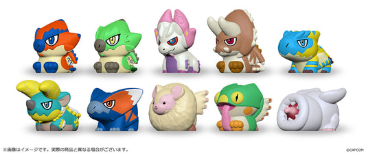 Monster Hunter Capcom Figure Builder Finger Puppet Monster Hunter Volume 1 (10 in the Assortment)