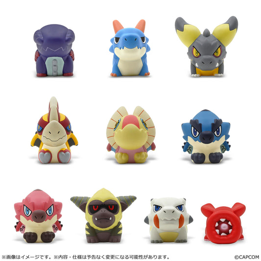 Monster Hunter Capcom Figure Builder Finger Puppet Monster Hunter Volume 2 (10 in the Assortment)