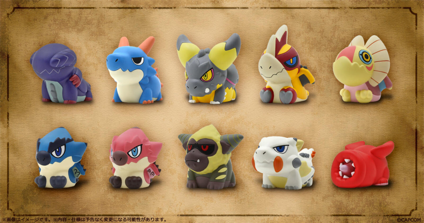 Monster Hunter Capcom Figure Builder Finger Puppet Monster Hunter Volume 2 (10 in the Assortment)