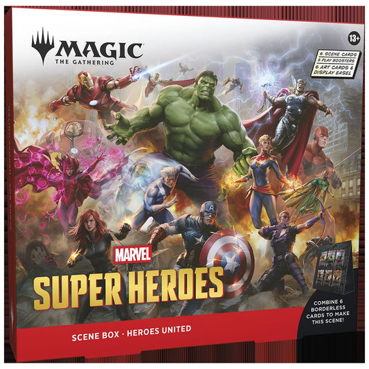 Magic Marvel Super Heroes - Heroes United Scene Box
