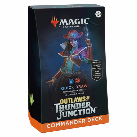 Magic the Gathering Outlaws of Thunder Junction Quick Draw Commander Deck