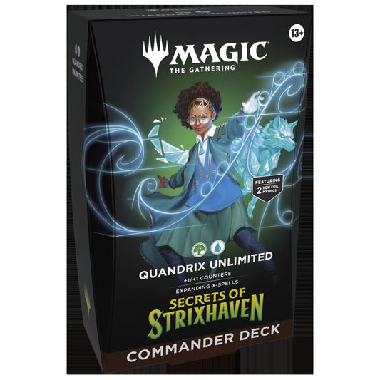 Magic Secrets of Strixhaven - Quandrix Unlimited Commander Deck
