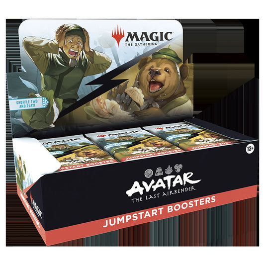 Magic Avatar: The Last Airbender - Jumpstart Booster Display