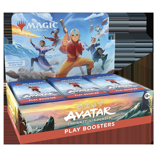 Avatar The Last Airbender Magic The Gathering Play Booster Box Avatar The Last Airbender Magic The Gathering Play Booster Box