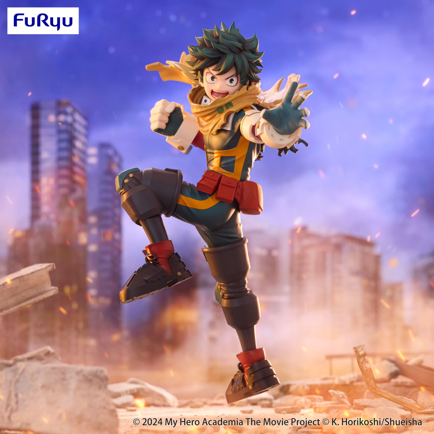 My Hero Academia Youre Next Trio Try It Figure Izuku Midoriya