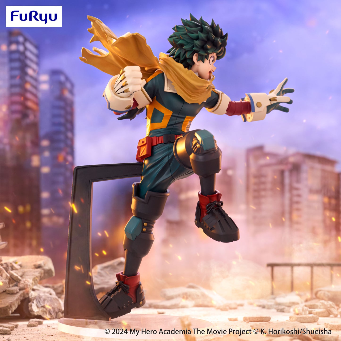 My Hero Academia Youre Next Trio Try It Figure Izuku Midoriya
