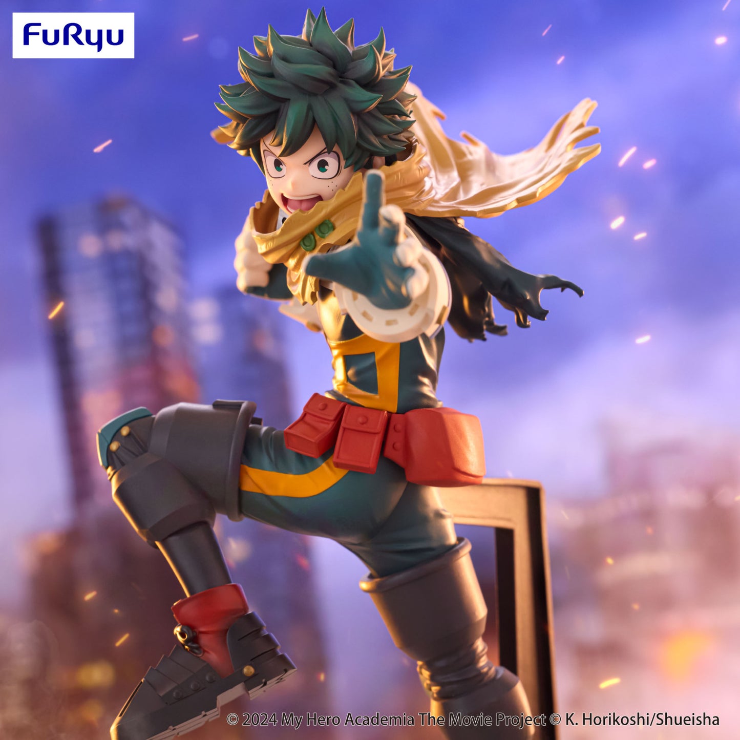 My Hero Academia Youre Next Trio Try It Figure Izuku Midoriya