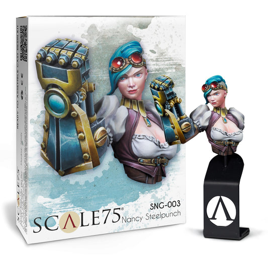 Scale 75 Busts - Naughty Gears - Nancy Steelpunch 1:12