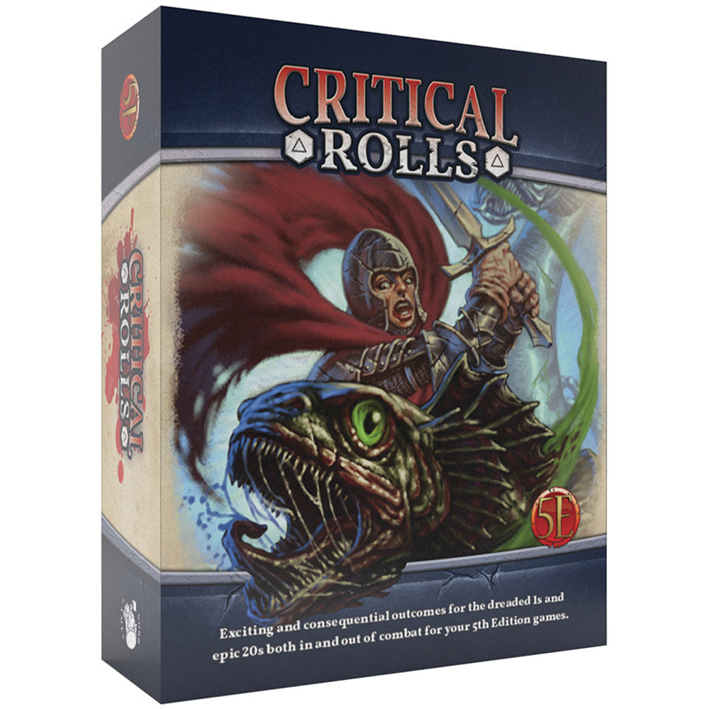 Game Masters Toolbox - Critical Rolls Box Set
