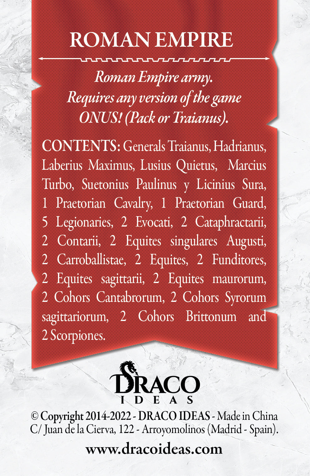 Onus! Army VII Roman Empire