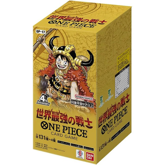 One Piece Card Game - The World's Strongest Warrior OP-17 Booster Box (Japanese)
