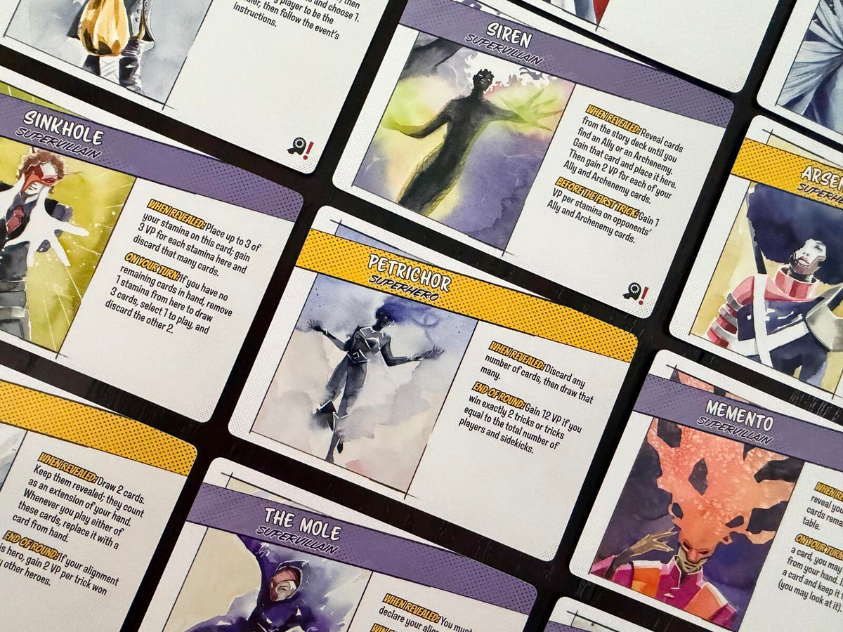 Origin Story Heroes & Villains Mini Expansion