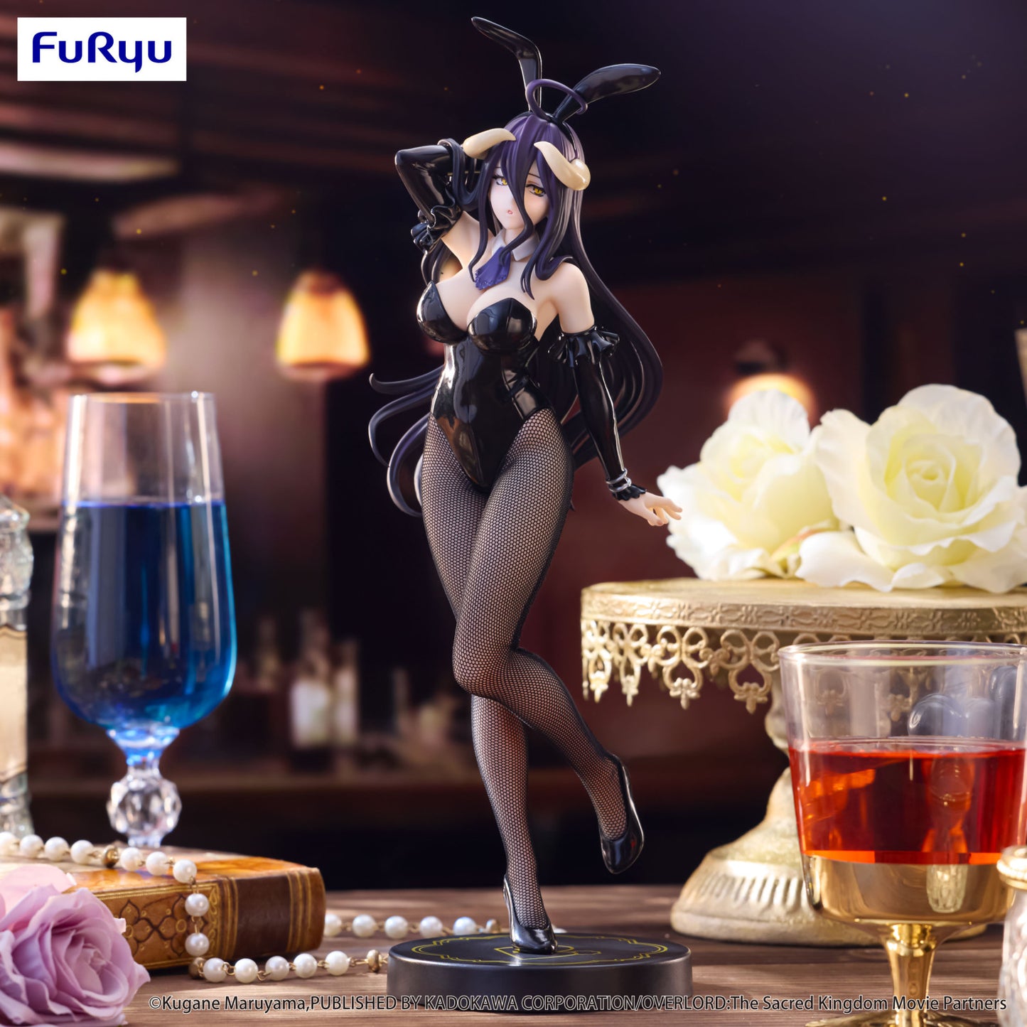 Overlord BiCute Bunnies Figure Albedo Black Color Version