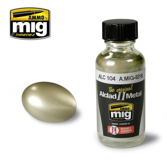 Ammo by MIG - Lacquer - Pale Burnt Metal 30ml