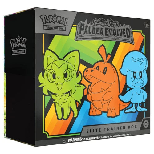 Paldea Evolved - Pokémon TCG Scarlet & Violet SV2 Elite Trainer Box