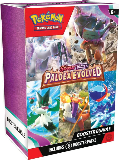 Paldea Evolved - Pokémon TCG Scarlet & Violet SV02 Booster Bundle