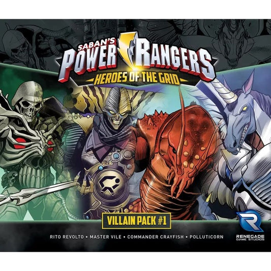 Power Rangers Heroes of the Grid - Villain Pack 1