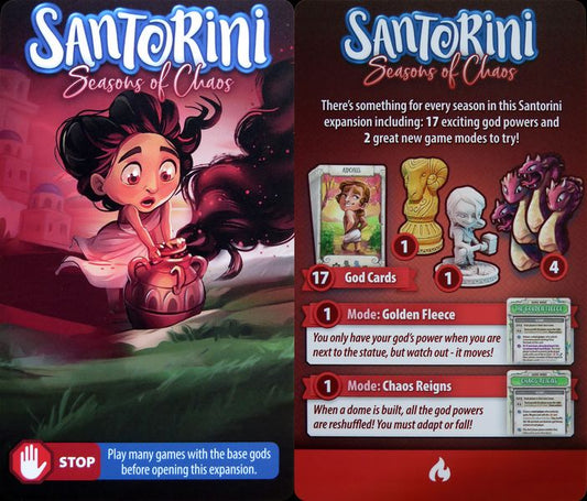 Santorini God Pack Seasons of Chaos