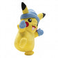 Pokemon Seasonal Christmas Holiday Pikachu Plush 8"