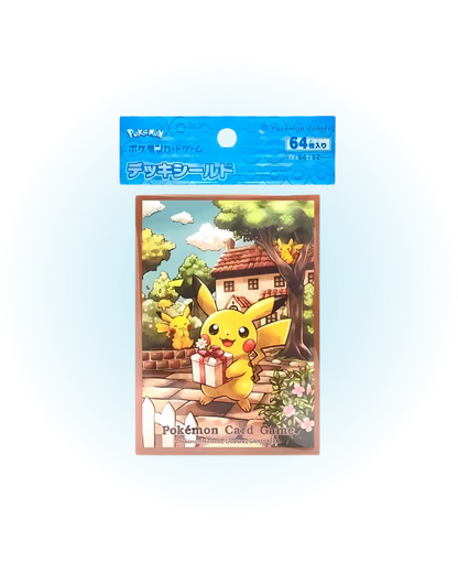 Japanese Pokemon Center Exclusive - Pikachu's Gift Card Sleeves
