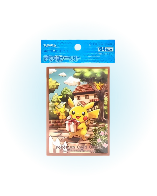 Japanese Pokemon Center Exclusive - Pikachu's Gift Card Sleeves