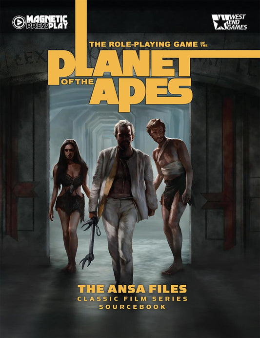 Planet of the Apes RPG The ANSA Files Sourcebook Expansion