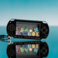 PlayStation PSP (PlayStation Portable) Rattle Acrylic Keychain - Black Version