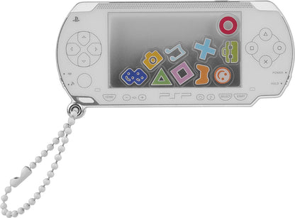 PlayStation PSP (PlayStation Portable) Rattle Acrylic Keychain - White Version