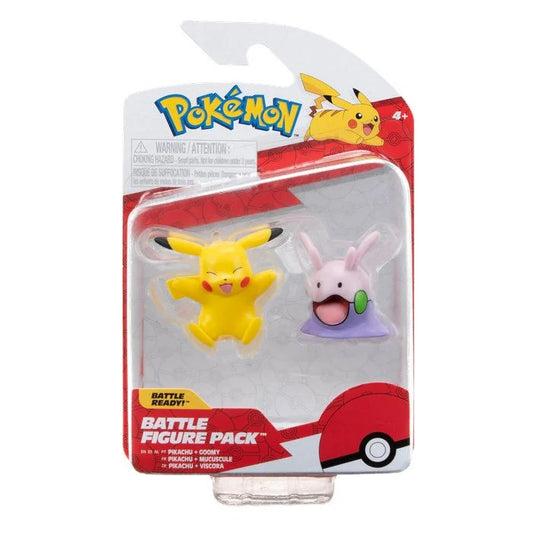 Pokemon Battle Fig Pack - Pikachu and Goomy
