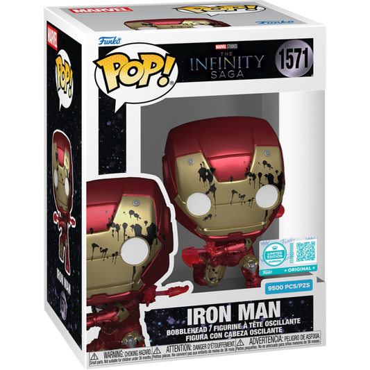 The Infinity Saga - Iron Man (Red Laser) Pop! Vinyl LE 9500pcs